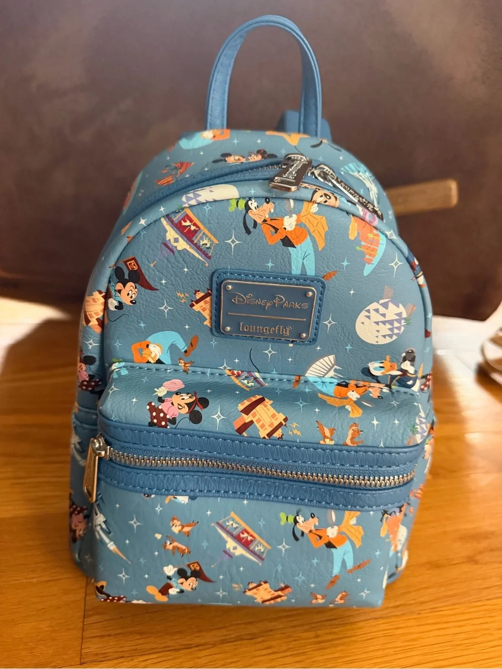 Disney Parks x Loungefly backpack. Part of the play in the parks collection.